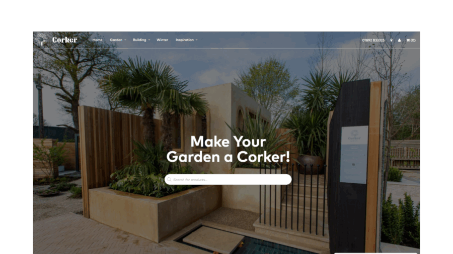 Corker project screenshot
